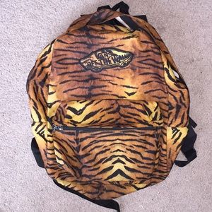 vans off the wall cheetah backpack